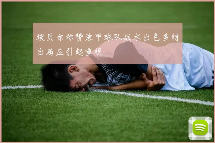 埃贝尔称赞意甲球队战术出色多特出局应引起重视